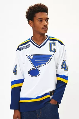 Mitchell & Ness NHL St. Louis Blues 1999 Chris Pronger Hockey Jersey Long Sleeve Tee