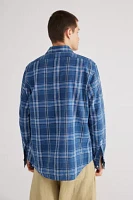 Polo Ralph Lauren Rustic Plainweave Plaid Long Sleeve Button-Down Shirt