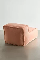 Evelyn Velvet Bean Bag Lounge Chair