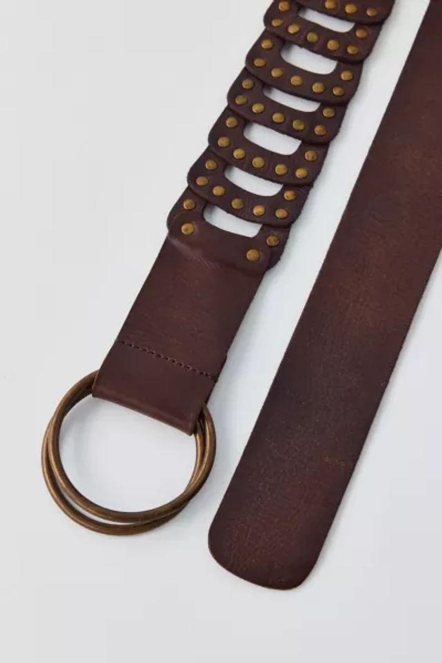 Urban Outfitters Open Loop Studded Leather Belt | Pacific City display picture 1