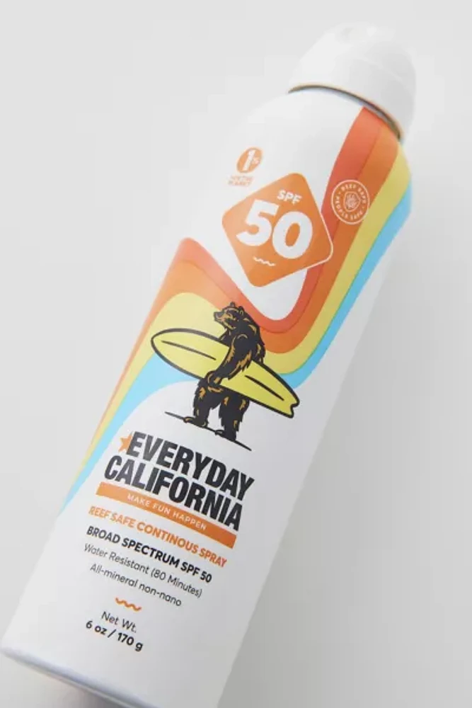 Everyday California SPF 50 Sunscreen Continuous Spray