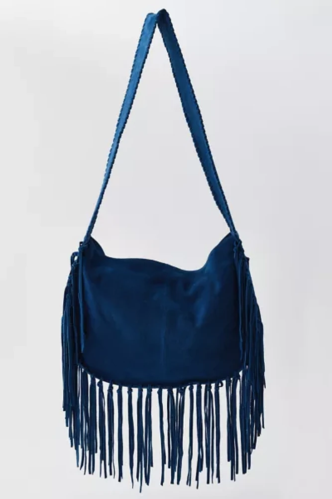 Silence + Noise Bettina Suede Hobo Bag