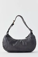 Silence + Noise Leather Crescent Bag