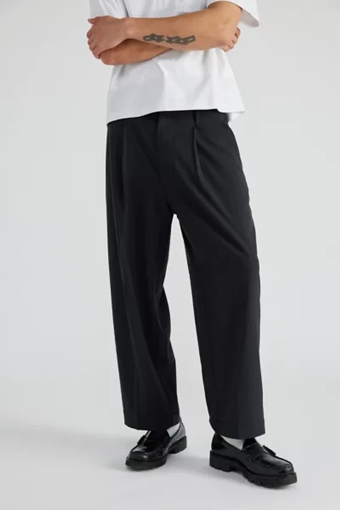 Standard Cloth Jason Cropped Pleated Trouser Pant