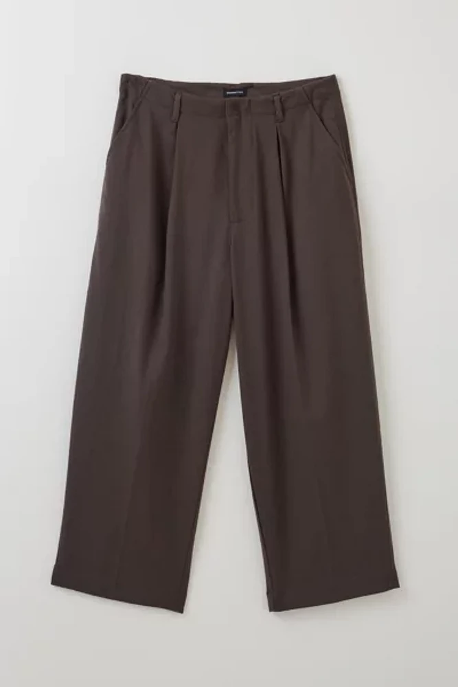 Standard Cloth Jason Cropped Pleated Trouser Pant