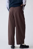 Standard Cloth Jason Cropped Pleated Trouser Pant