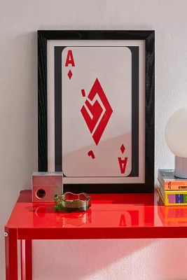Troy Browne UO Exclusive Ace Of Diamonds Poster