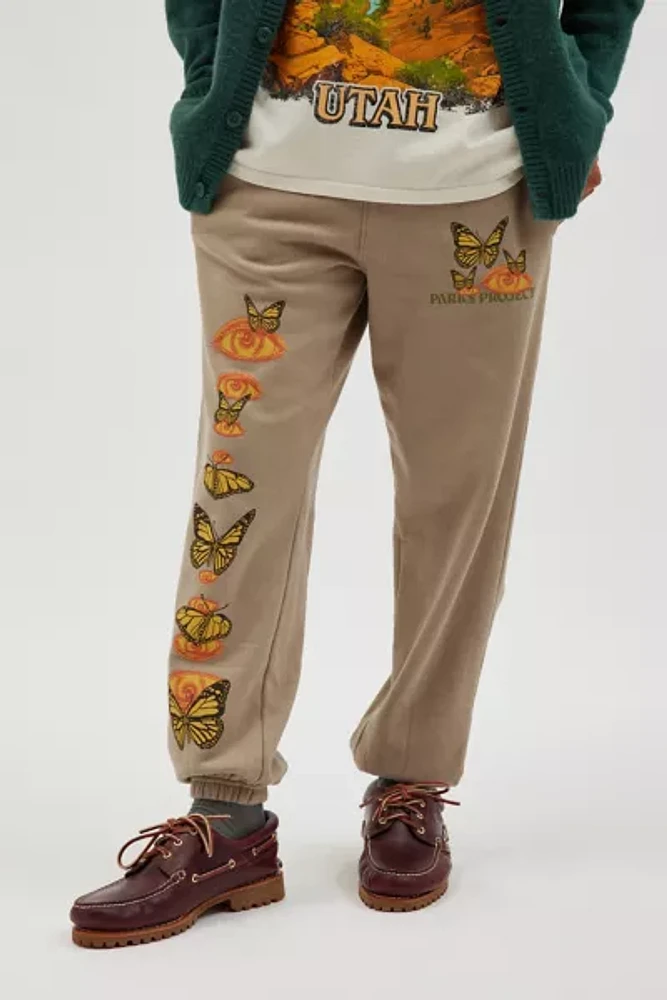 Parks Project Feel The Earth Breathe Butterfly Jogger Sweatpant