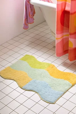 Everette Swirl Bath Mat