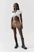 Urban Renewal Remade Gauze Micro Mini Skirt