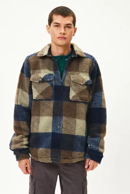 KAVU McCord Creek Check Fleece Jacket