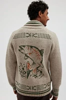 Pendleton Salmon Falls Zip Cardigan