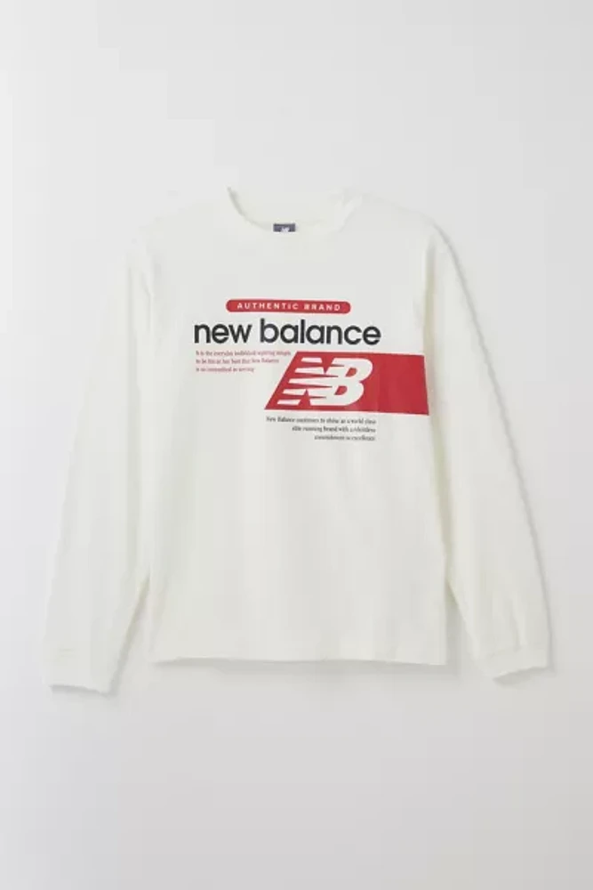 New Balance Player Long Sleeve Tee