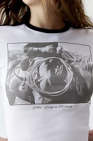 Cowboy Photoreal Ringer Baby Tee