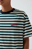 XLARGE Baseball Logo Striped Tee