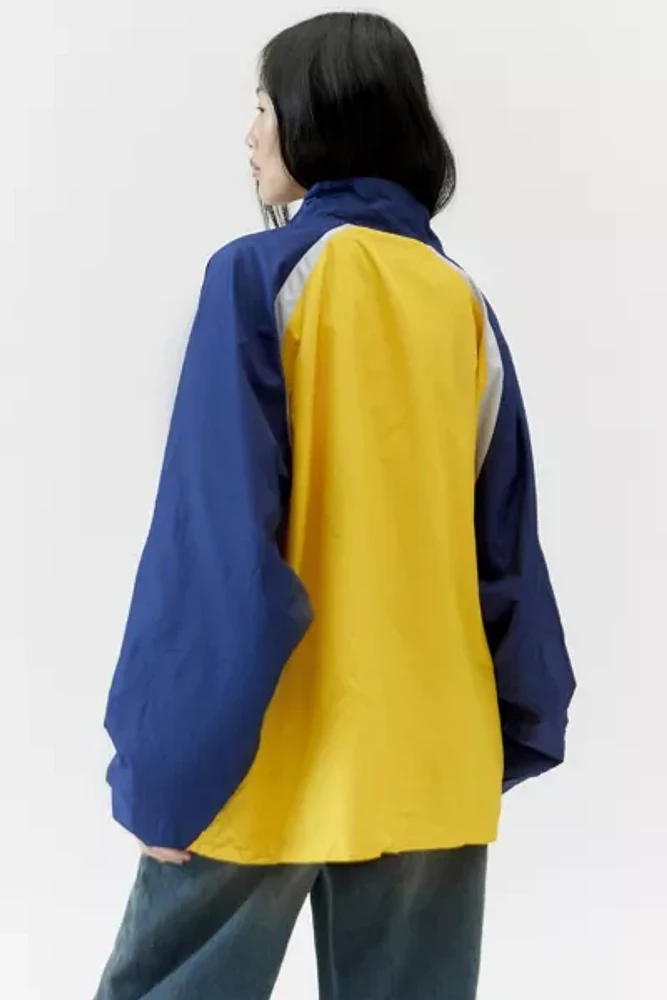 Urban Renewal Vintage Branded Oversized Windbreaker Jacket