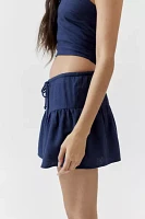 Urban Renewal Made LA EcoVero™️ Linen Seamed Mini Skirt