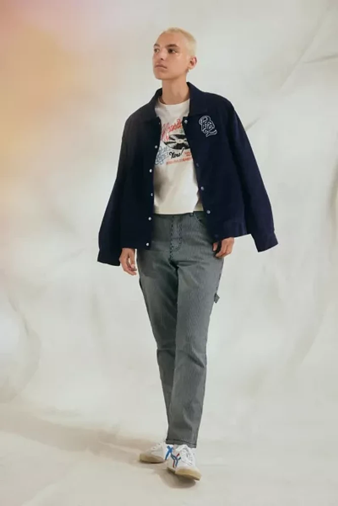 Peau De Loup X Tegan And Sara Foundation UO Exclusive Railroad Striped Carpenter Pant
