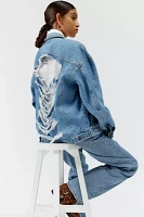 Urban Renewal Remade Destroyed Denim Jacket