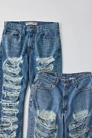 Urban Renewal Remade Destroyed Denim Jean