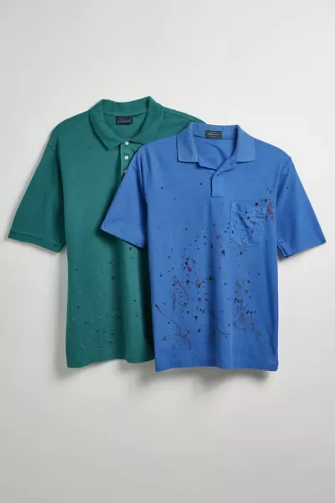 Urban Renewal Remade Paint Splatter Collared Shirt