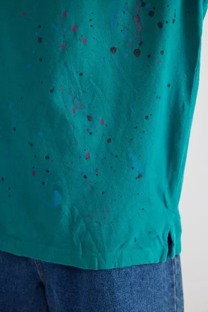 Urban Renewal Remade Paint Splatter Collared Shirt