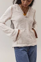 BDG Ellidy Textured Pullover Hoodie Sweatshirt