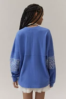 BDG Cape May Embellished Long Sleeve Tee