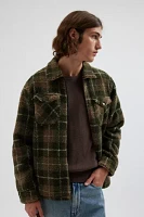 Katin Anderson Plaid Fleece Shirt Jacket