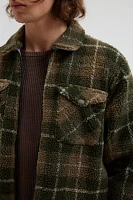 Katin Anderson Plaid Fleece Shirt Jacket