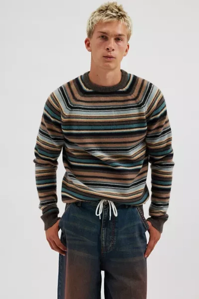 Katin Hitch Stripe Pullover Crew Neck Sweater
