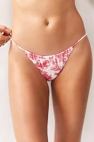 Out From Under Toile Print Bikini Bottom