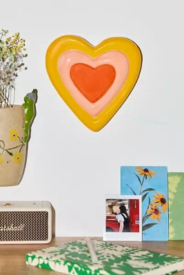 Puffy Heart Wall Hanging