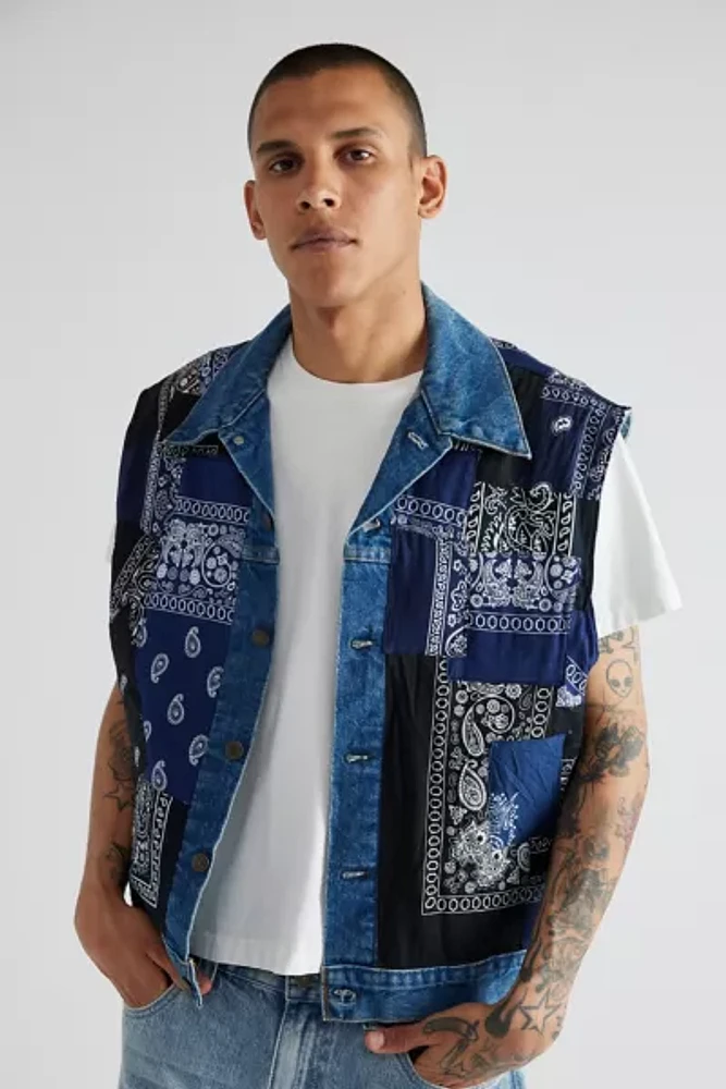 Urban Renewal Remade Bandana Patch Vest