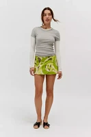 BDG Harlow Micro Mini Denim Wrap Skirt