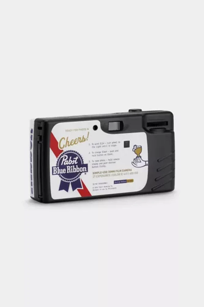 Pabst Blue Ribbon X Retrospekt Simple-Use 35mm Film Camera