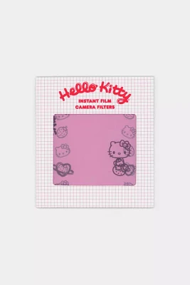 Sanrio X Retrospekt Hello Kitty Strawberry Kawaii Instant Film Camera Photo Filter Set