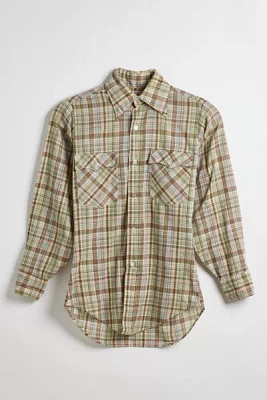 Vintage Levi’s® Plaid Button-Down Shirt