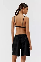 Urban Renewal Remnants Pinstripe Pull-On Short