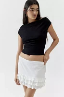 Urban Renewal Remnants Rah Pointelle Mini Skirt