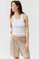 Urban Renewal Remants Longline Sequin Short