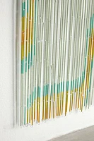 Wiggle Bamboo Beaded Curtain