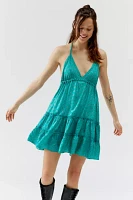 Urban Renewal Remade Sari Ruffle Mini Dress