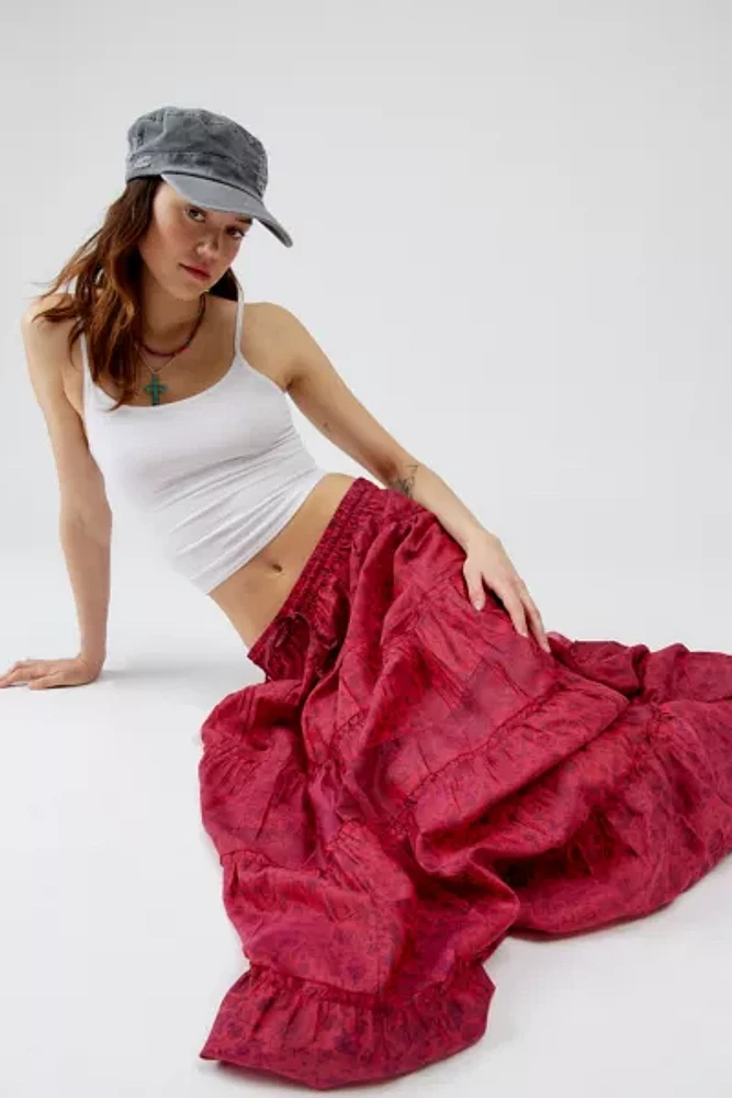 Urban Renewal Remade Sari Maxi Skirt