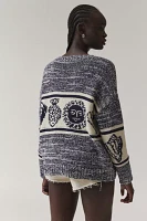 BDG Kurt Patterned Pullover Sweater