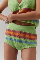 BDG Will Knit Sweater Vest & Micro Short Set