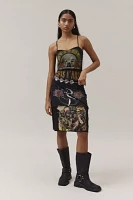 Urban Renewal Remade Pieced Music Tee Midi Dress