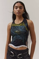 Urban Renewal Remade Music Tee Lace Halter Top