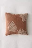 Urban Renewal Remnants Sun Faded Kantha Throw Pillow