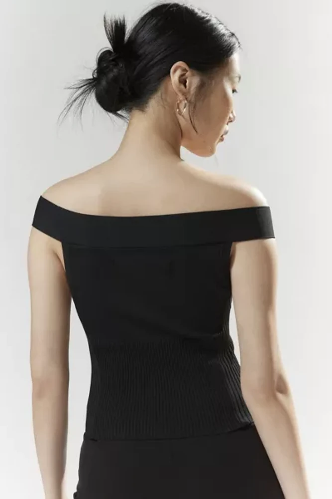 Silence + Noise Olivia Off-The-Shoulder Sweater